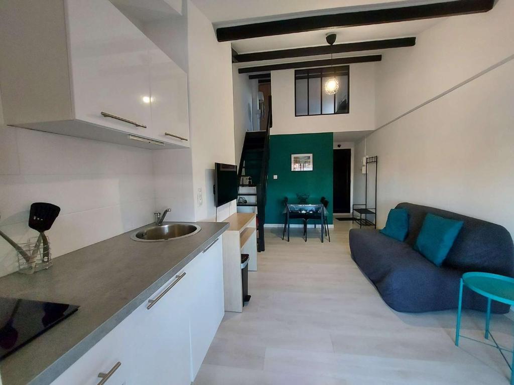 Appartement Studio Le Grau d'Agde, 1 pièce, 4 personnes - FR-1-423-235 22 bis Rue François Mas 34300 Le Grau-dʼAgde