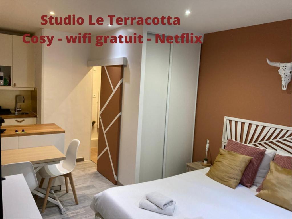 Appartement STUDIO LE TERRACOTTA - topbnb Dijon 85 Rue Berbisey 21000 Dijon