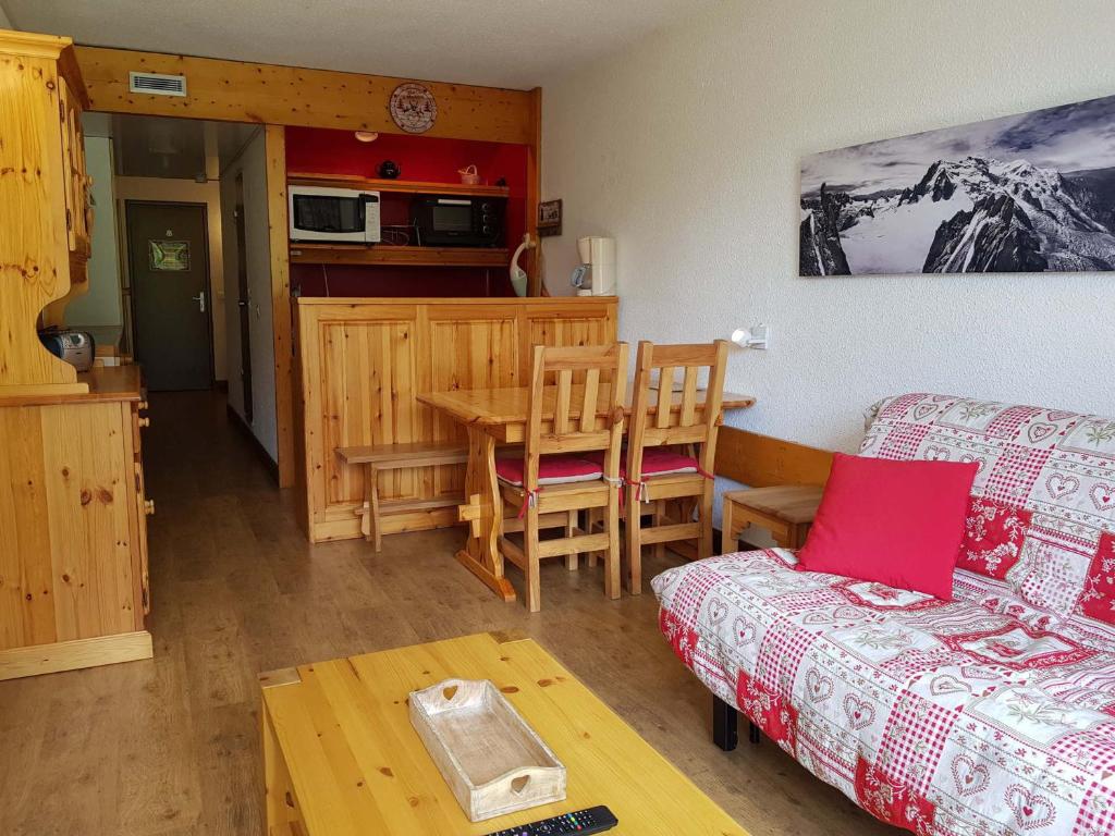Studio Les Arcs 2000, 1 pièce, 5 personnes - FR-1-411-733 Studio 5 personnes à Arc 2000 avec vue sur les pistes et la station, 73700 Bourg-Saint-Maurice