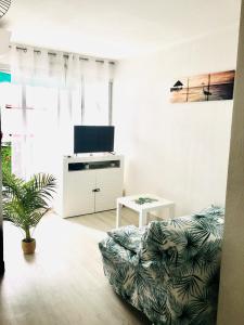 studio LES PIEDS DANS L'EAU situé 150m de la plage -avec PARKING GRATUIT PRIVE - 25m2 - climatisé - balcon - wifi gratuit