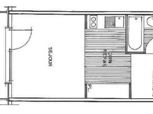 Appartement Studio Les Saisies, 1 pièce, 4 personnes - FR-1-293-142 199 Avenue Des Jo -  - 73620 Les Saisies Rhône-Alpes