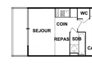 Appartement Studio Les Saisies, 1 pièce, 4 personnes - FR-1-293-152 526 Route De La Traie -  - 73620 Les Saisies Rhône-Alpes