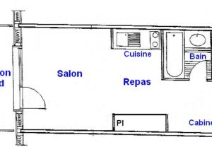 Appartement Studio Les Saisies, 1 pièce, 4 personnes - FR-1-293-157 Rue Des Moliettes -  - 73620 Les Saisies Rhône-Alpes