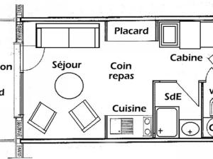 Appartement Studio Les Saisies, 1 pièce, 4 personnes - FR-1-293-178 Rue Des Moliettes -  - 73620 Les Saisies Rhône-Alpes