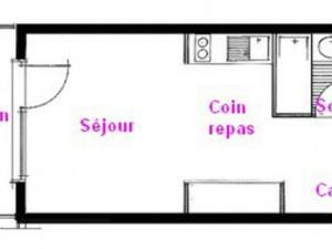 Studio Les Saisies, 1 pièce, 4 personnes - FR-1-293-258