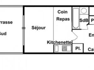 Appartement Studio Les Saisies, 1 pièce, 5 personnes - FR-1-293-130 210 Chemin Cristal -  - 73620 Les Saisies Rhône-Alpes