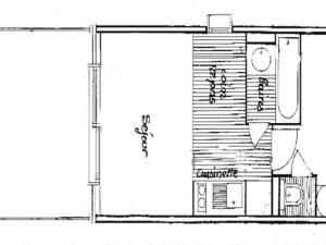 Appartement Studio Les Saisies, 1 pièce, 5 personnes - FR-1-293-15 528 Route De La Traie -  - 73620 Les Saisies Rhône-Alpes