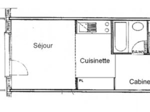 Studio Les Saisies, 1 pièce, 5 personnes - FR-1-293-206