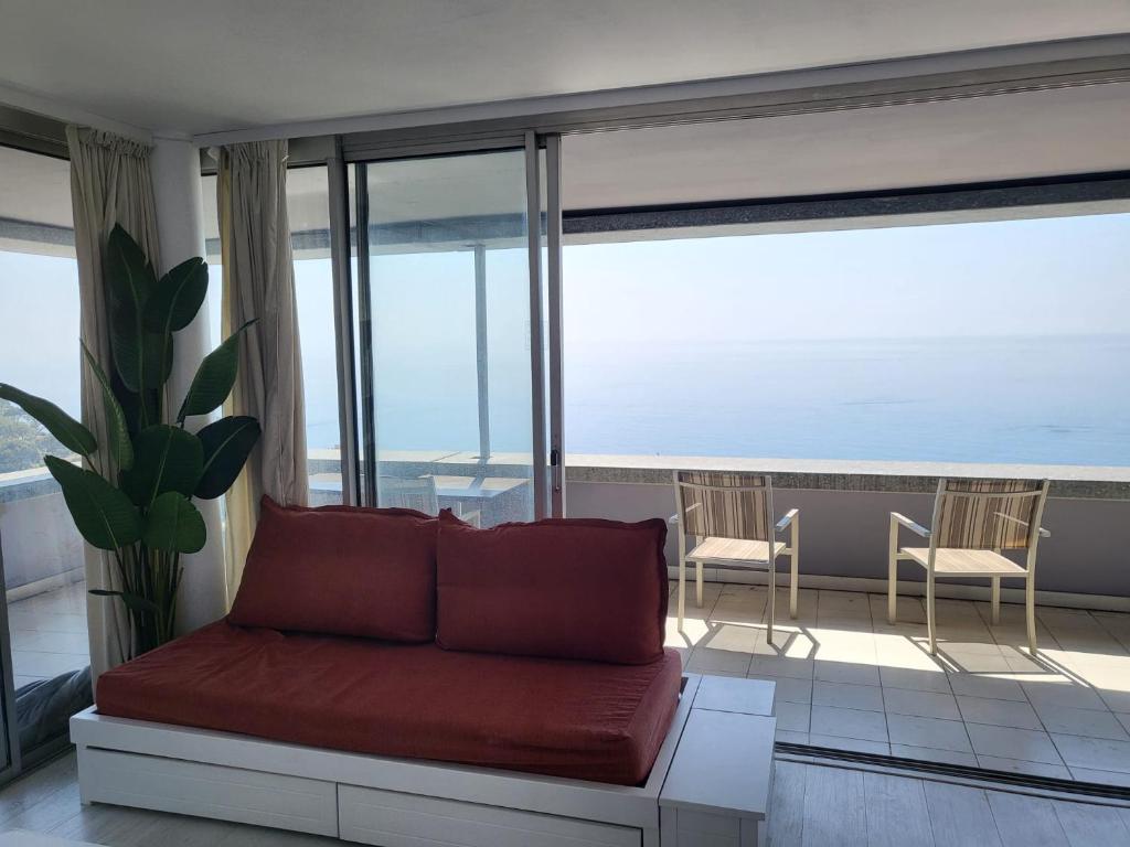 Studio lumineux sur balcon avec vue mer et plage 17420 Saint-Palais-sur-Mer