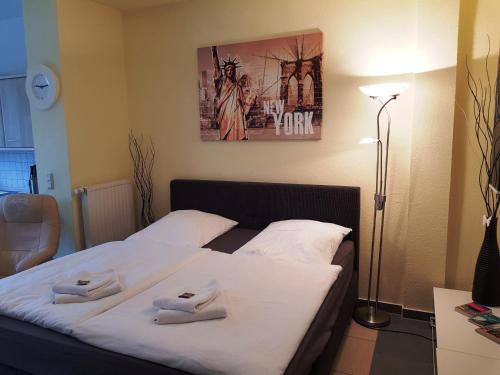 Studio Manhatten Balkon mit seitlichem Ostseeblick