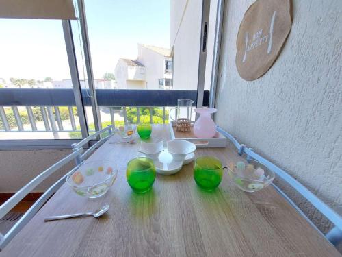 Studio Marseillan-Plage, 1 pièce, 3 personnes - FR-1-326-764