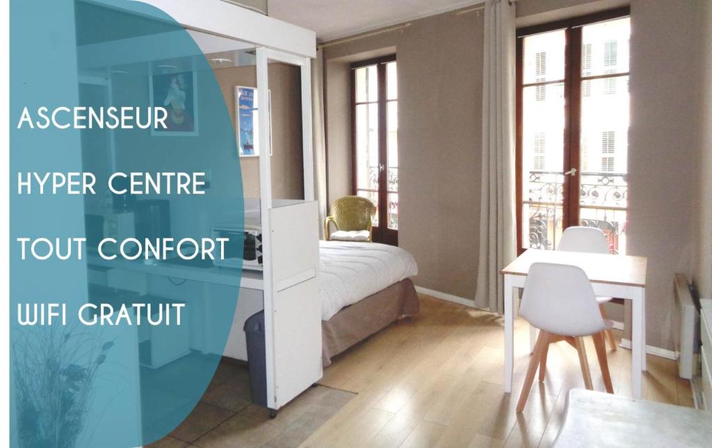 Studio Meublé L'Orée du Parc 6 rue victor Hugo, 73100 Aix-les-Bains