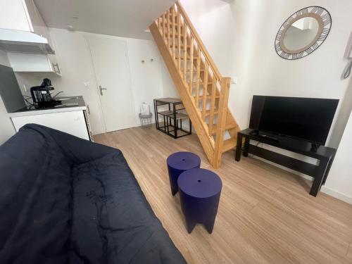 Studio Mezzanine cosy proche centre cannes
