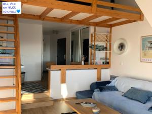 Studio Mezzanine La vie en bleu- Vue mer Deauville