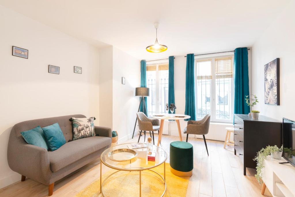 Studio Miraumont, stationnement gratuit, 5min gare 80090 Amiens
