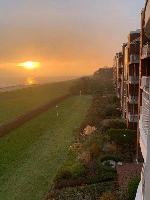 Appartement Studio mit Meerblick und großer Loggia - Direktzugang zur Nordsee 84 Südstrand 26382 Wilhelmshaven