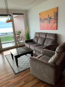 Studio mit Meerblick und großer Loggia - Direktzugang zur Nordsee