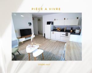 Studio moderne en résidence avec 3 piscines