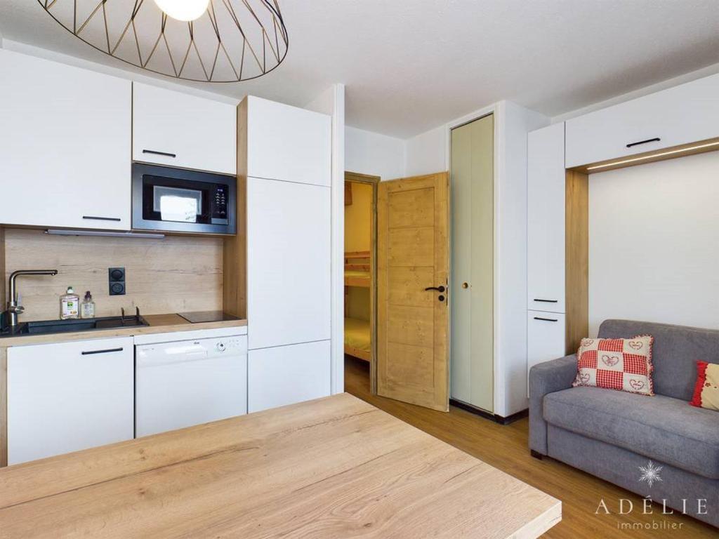 Appartement Studio Montvalezan-La Rosière, 1 pièce, 4 personnes - FR-1-398-528 Vanoise -  - 73700 La Rosière