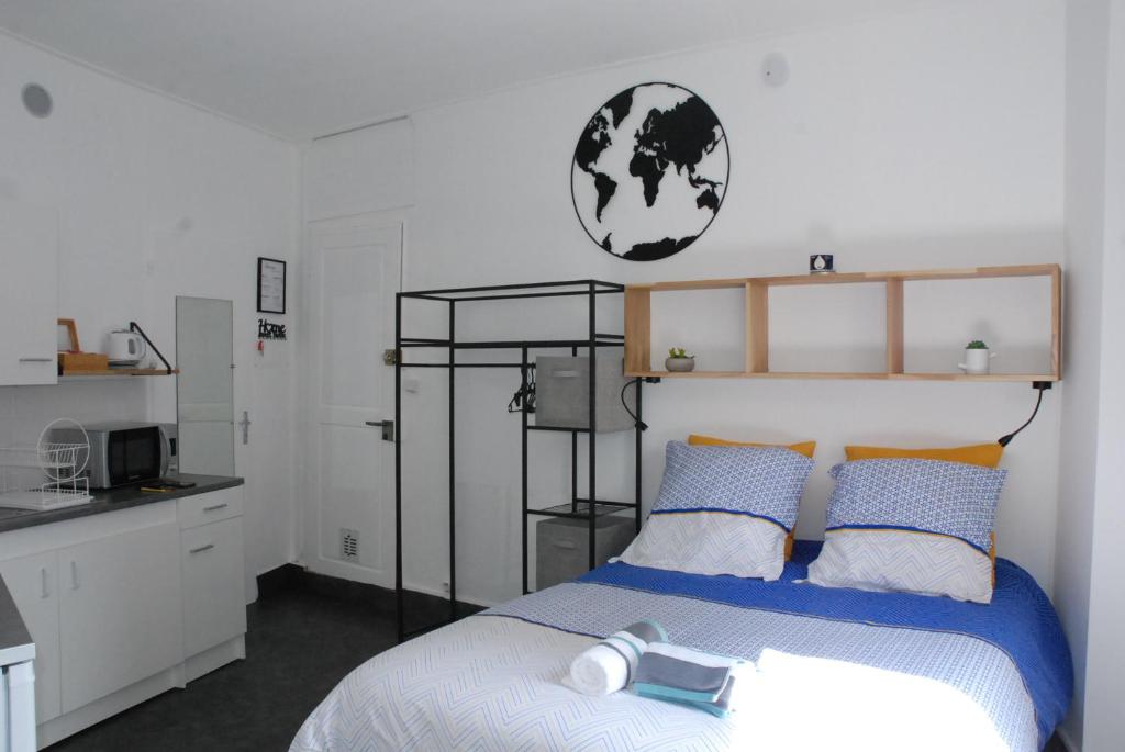 Studio Nancy quartier Thermal - Parc Sainte-Marie 12 Rue Emile Bertin, 54000 Nancy