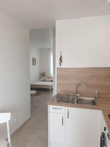 Studio neuf atypique centre ville Palavas vue mer