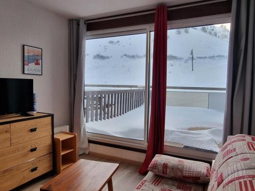 Studio Plagne Aime 2000, 1 pièce, 2 personnes - FR-1-181-2584