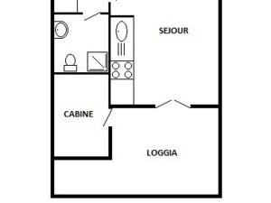 Studio Port Barcarès, 1 pièce, 4 personnes - FR-1-81-281