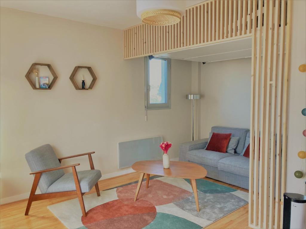 Appartement Studio proche plage balcon et parking 312 BAT C 3ieme étage 6 Avenue du Docteur Deliencourt 14800 Deauville