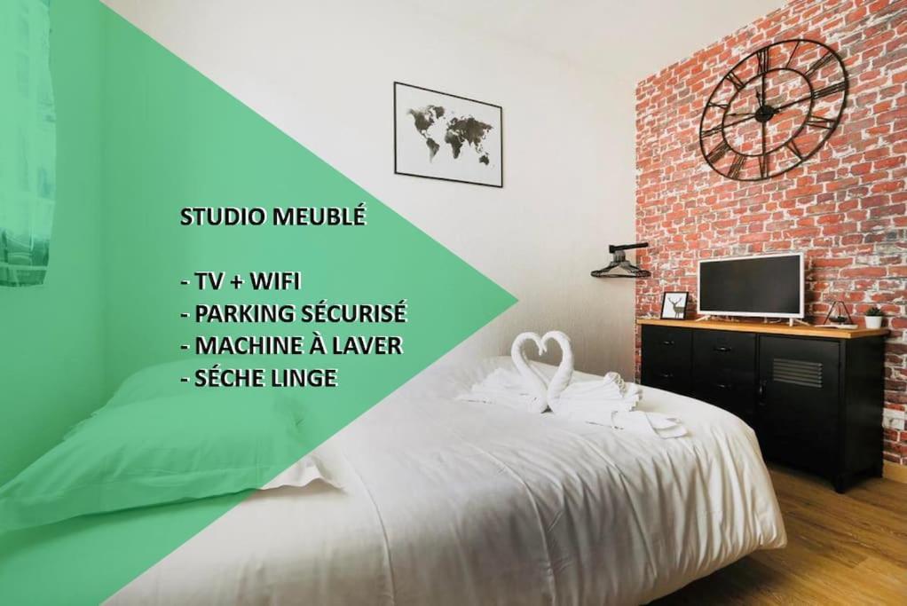 Studio proche Tours avec wifi Appartement 2111, 1er étage 9 Avenue Bois Lopin, 37170 Chambray-lès-Tours