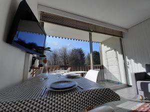 studio quartier calme centre ville vue mont Blanc