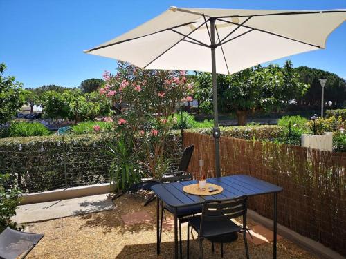 Studio rénové cosy avec terrasse au bord de la MARINA ST CYPRIEN