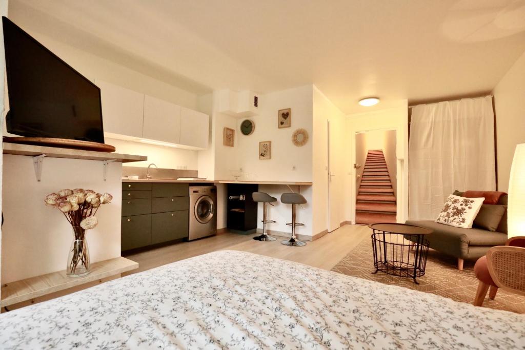 Studio Royal de la Plage Les Phalenes 1 Rue Pasteur, 14800 Deauville