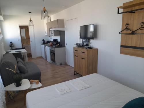Studio Saint-Hilaire-de-Riez, 1 pièce, 4 personnes - FR-1-707-2