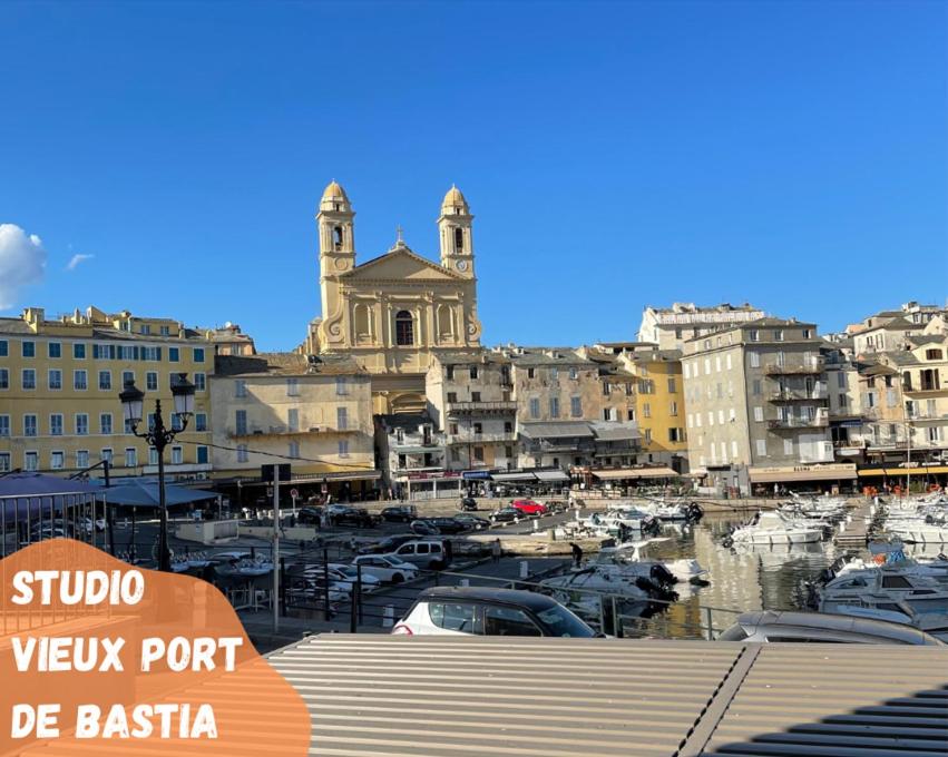 Studio Serena - Vieux port de Bastia - Clim - Wifi 5 Rue du Pontetto, 20200 Bastia