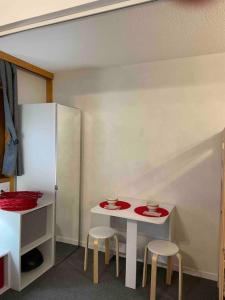 Studio skis au pieds Meribel-Mottaret