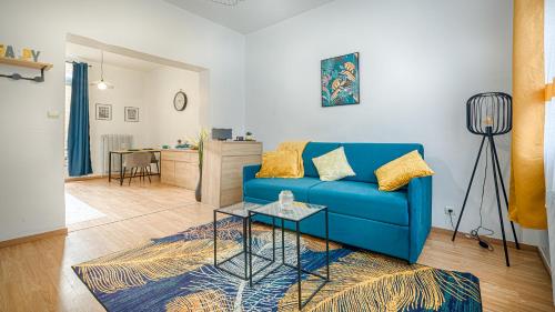 Studio spacieux, sublime et cosy avec patio au centre de Valenciennes - wifi