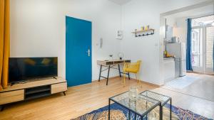 Studio spacieux, sublime et cosy avec patio au centre de Valenciennes - wifi