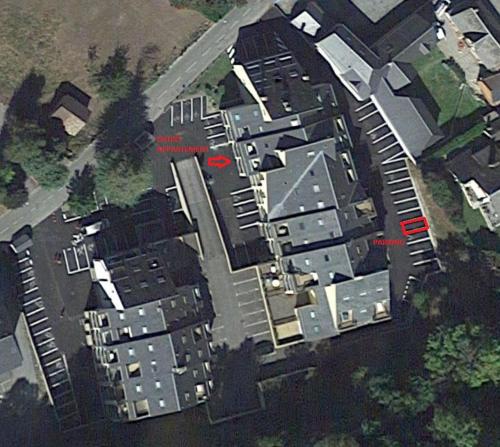 Studio St Lary village-vue montagne.