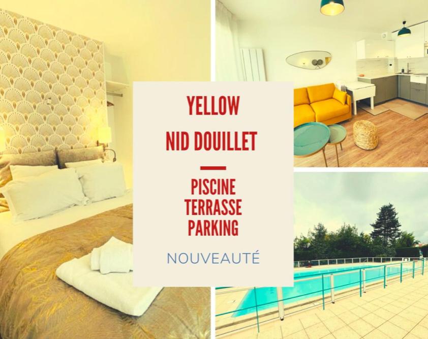 Appartement Studio- terrace on the ground floor-pool-golf-park N° 8 Résidence du golfe de Nivelle - 8 Place William Sharp 64500 Ciboure