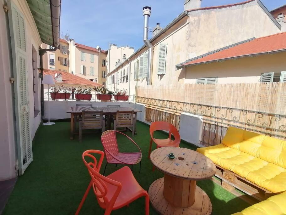 Appartement Studio Terrasse plein cœur de Nice 13 Impasse Cognet 06000 Nice