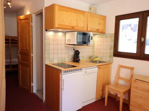 Studio Tignes, 1 pièce, 4 personnes - FR-1-502-456