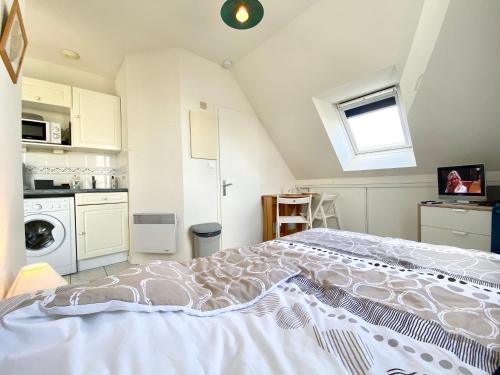 Studio tout confort 3 Bord de mer Terrasse