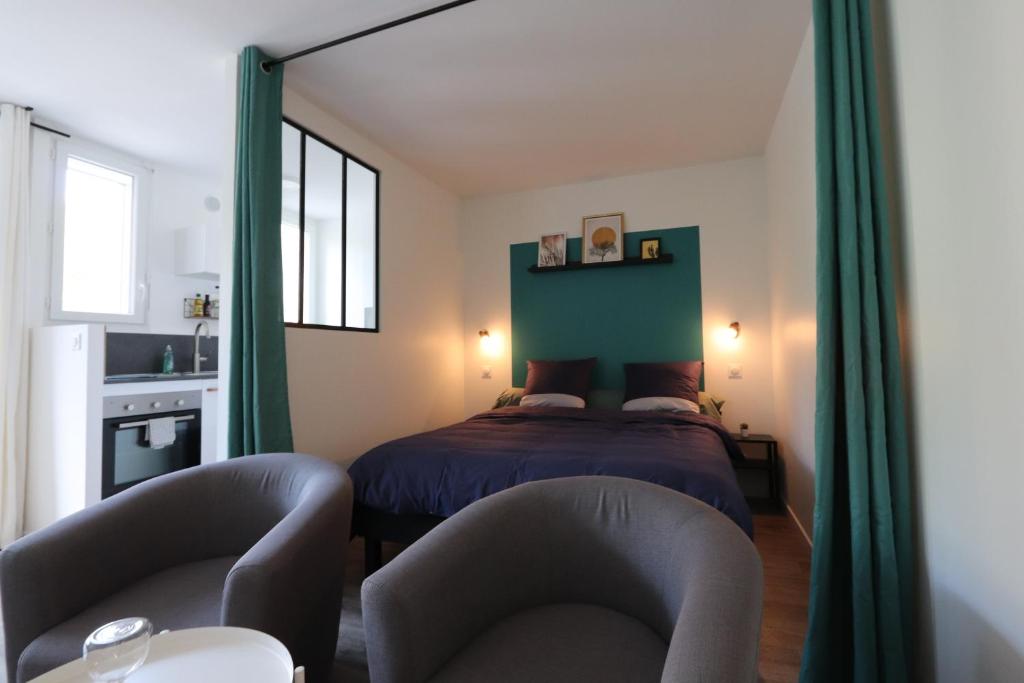 Studio tout confort - Climatisation, parking, wifi 15 Avenue du Docteur JB Jaubert, 04800 Gréoux-les-Bains