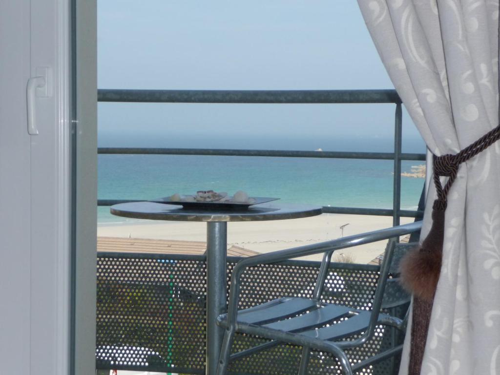 Appartement Studio Trestel vue mer Résidence du Grand Large Vielle Côte de Trestel 22660 Trévou-Tréguignec