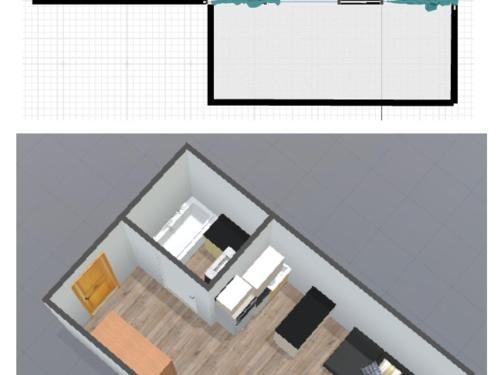 Studio Val-d'Isère, 1 pièce, 2 personnes - FR-1-694-110