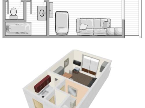 Studio Val-d'Isère, 1 pièce, 2 personnes - FR-1-694-57
