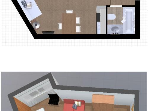 Studio Val-d'Isère, 1 pièce, 3 personnes - FR-1-694-269