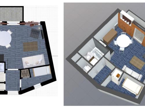 Studio Val-d'Isère, 1 pièce, 4 personnes - FR-1-694-224