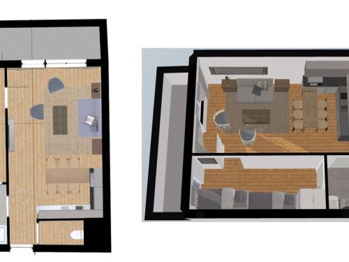 Studio Val-d'Isère, 1 pièce, 4 personnes - FR-1-694-255