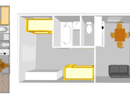 Studio Val-d'Isère, 1 pièce, 4 personnes - FR-1-694-59